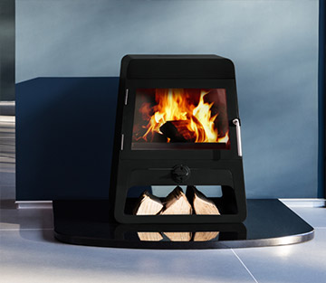 Wood Burning Stove Future Fires Contemporary Design